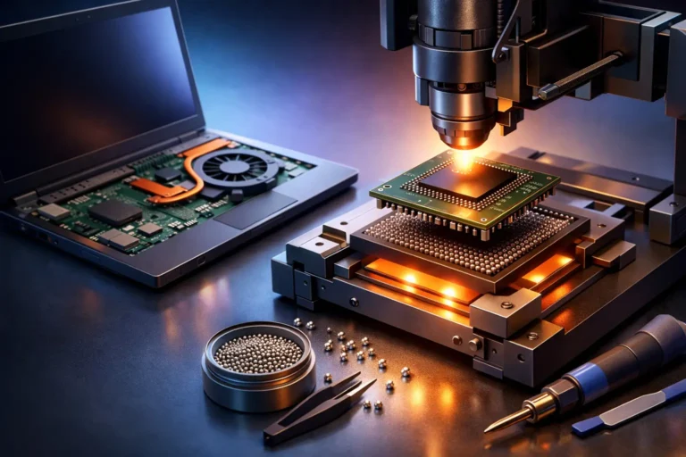 Reballing grafičkog čipa laptop - kada ima smisla
