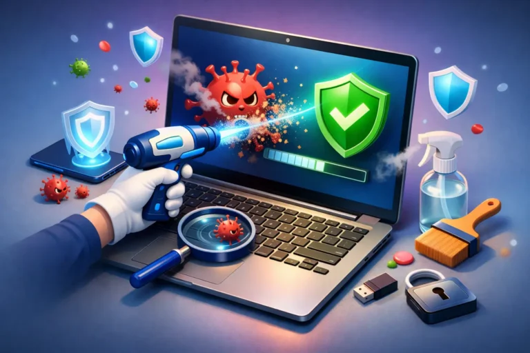 Uklanjanje virusa sa laptopa bez greške