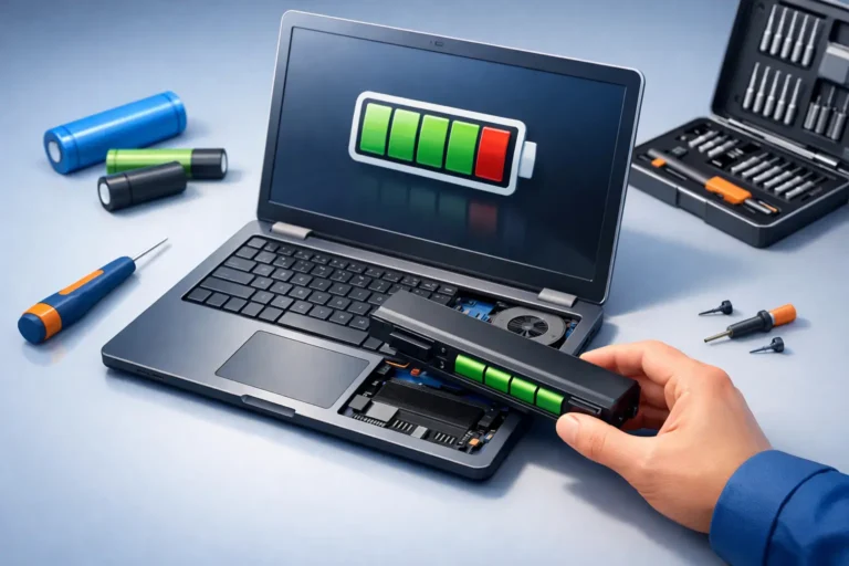 Zamena baterije za laptop bez greške