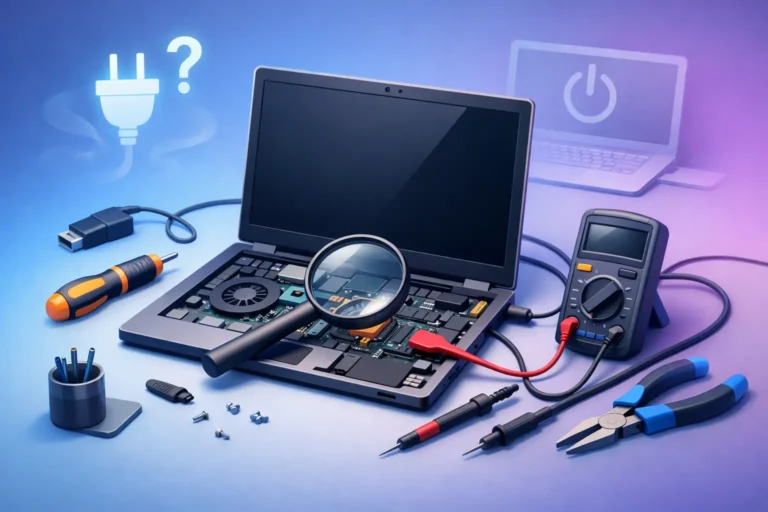 Kako popraviti laptop koji se ne pali
