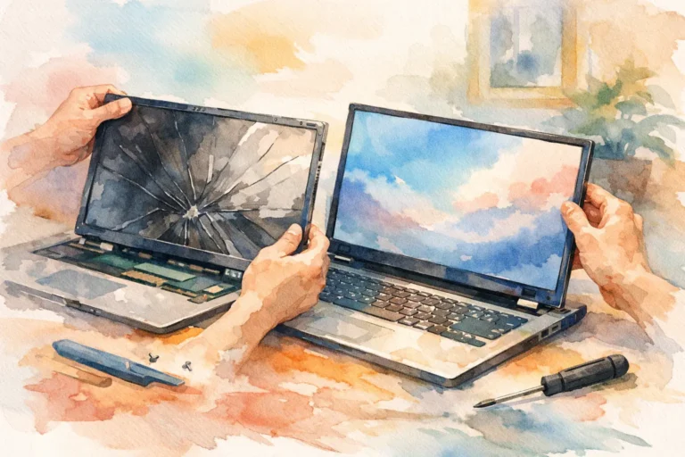 Kako zameniti ekran laptopa bez dodatnog kvara